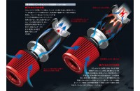 Zero1000 Power Camber Type-2 Red Turbo & NA Systems  Intake Kits & Intake Boxes  102-H001